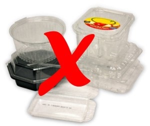 plastic containers not accepted for recycling