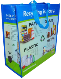 Generic apartment recycling bag