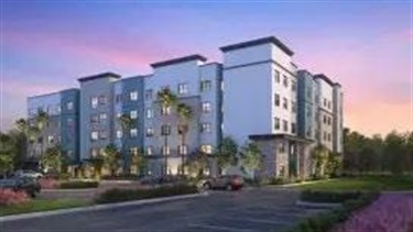 Rendering of Hawthorne Heights apartment complex