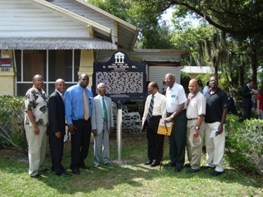 A. Quinn Jones Marker Dedication