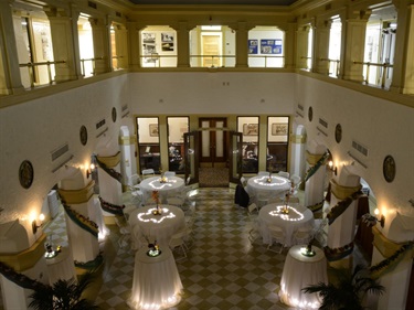 Cocktail tables and decor