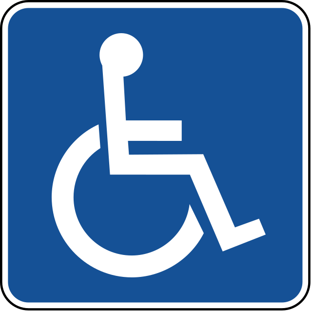 disabled service logo