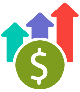 Funding Resources Allocation icon