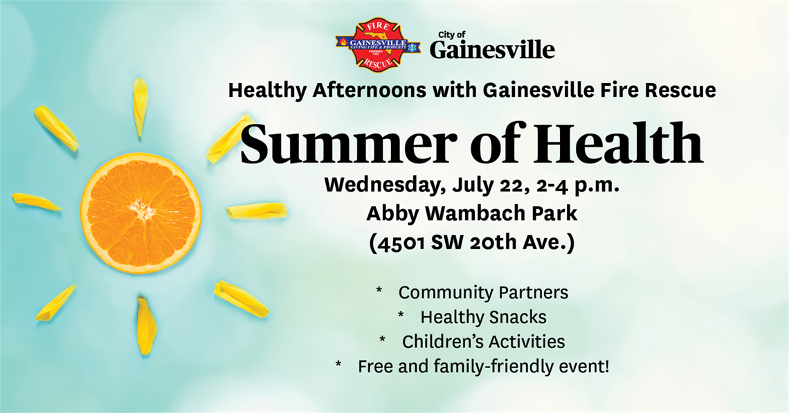 Summer of Health event graphic
