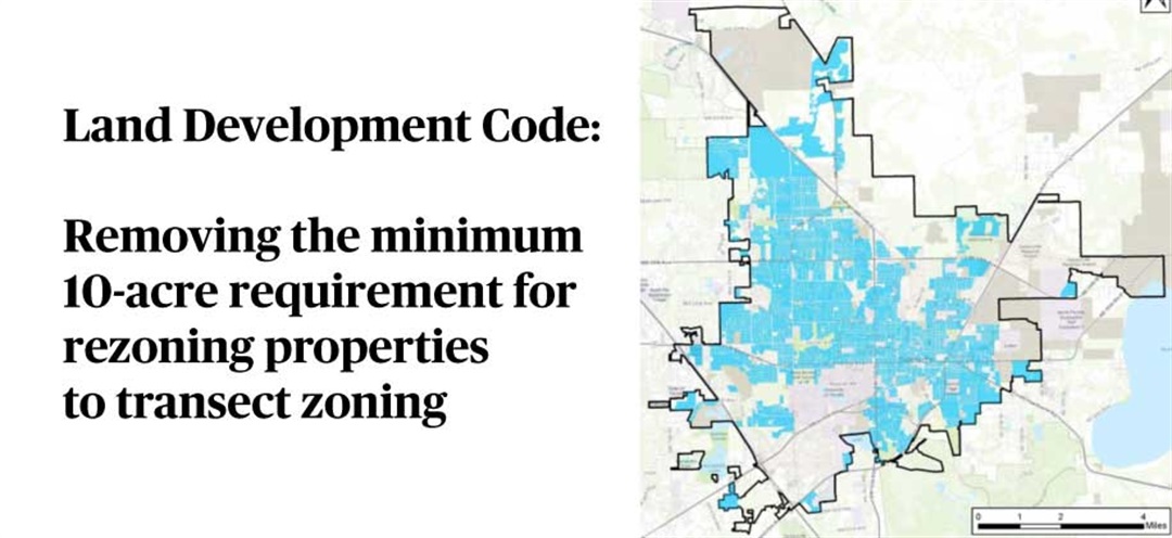Land Development Code: Removing the minimum 10-acre requirement Welcome ...